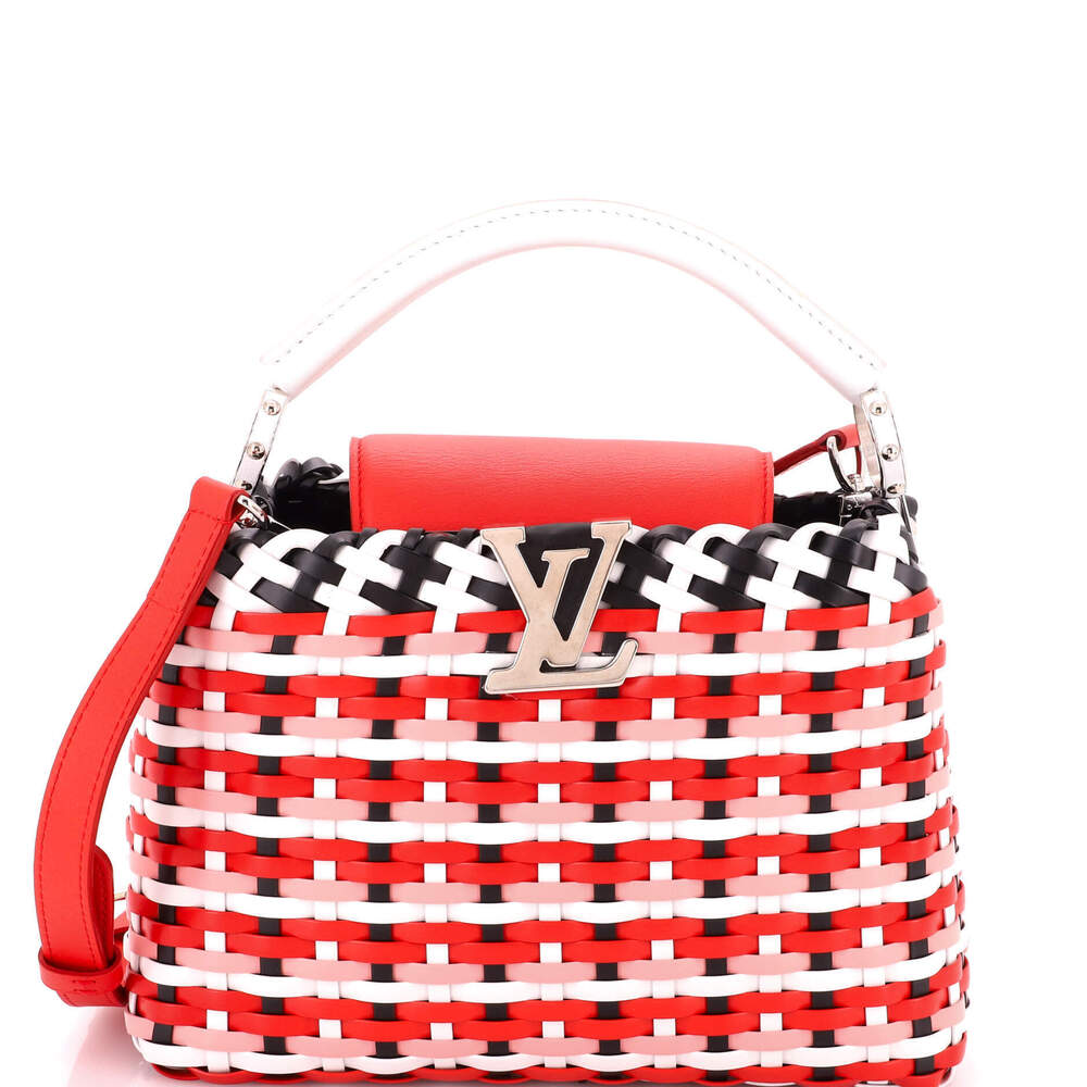 Louis Vuitton BB Capucines Guinguette Bag Braided Leather